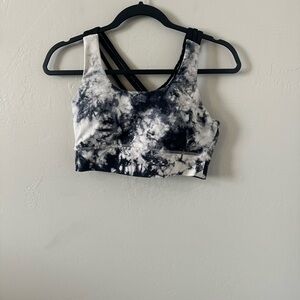DSG Black and White Sports Bra